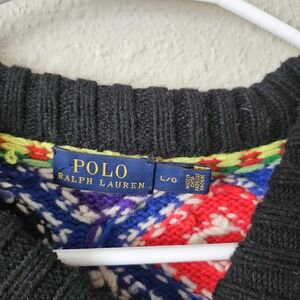 Vintage POLO by Ralph Lauren Wool Sweater Large